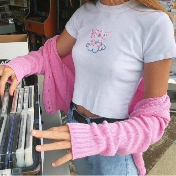 Brandy Melville Tops - hailie unicorn top